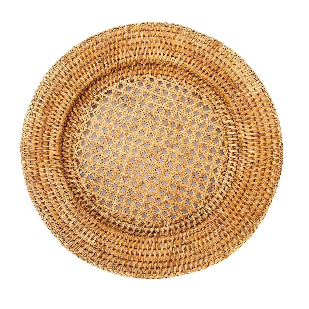 Handmade Rattan Charger Plate