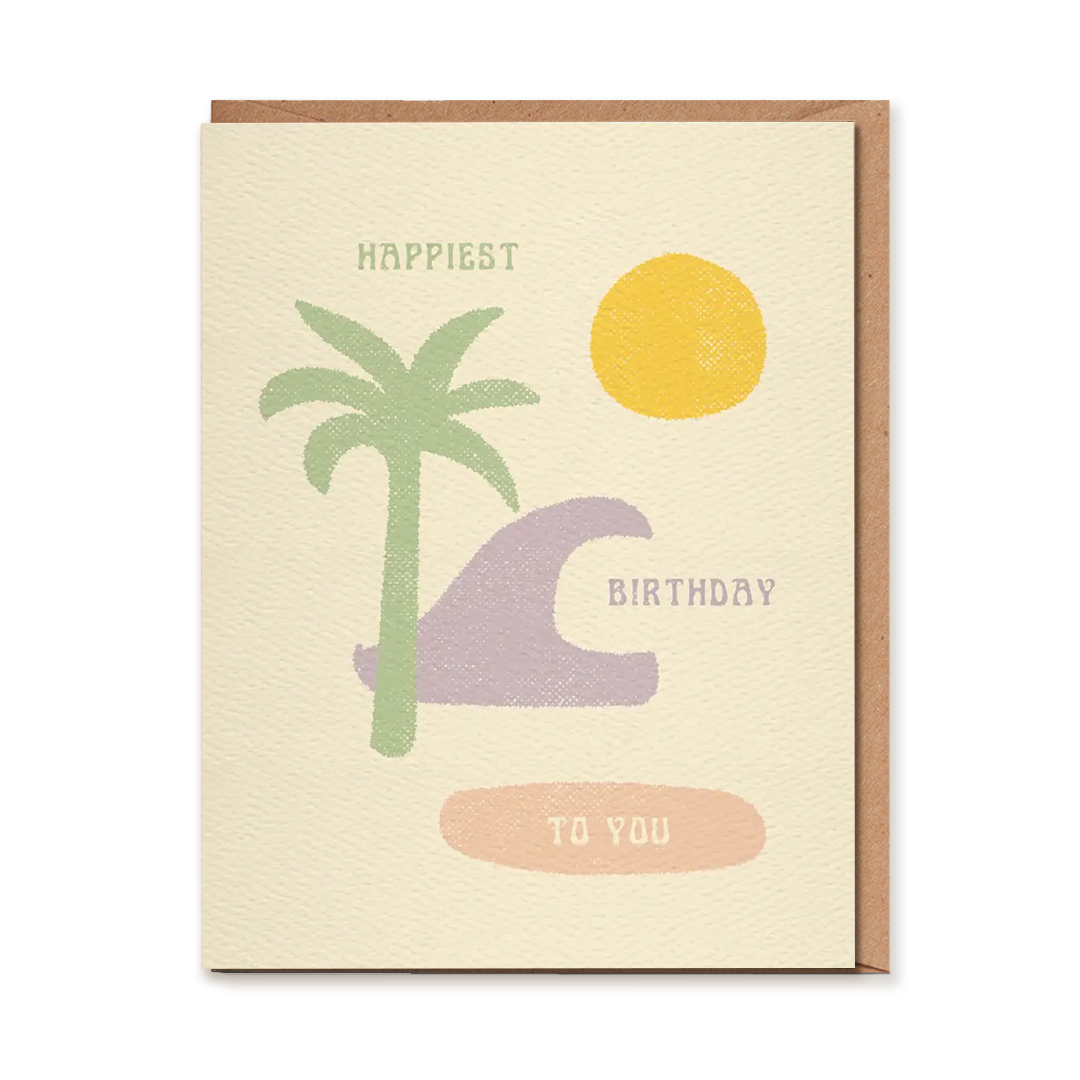Happiest Birthday Summer Birthday Greeting Card