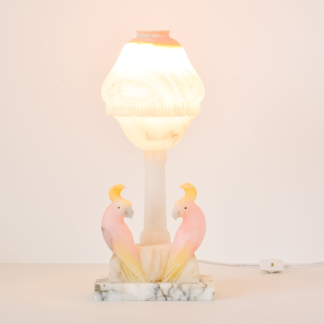 Alabaster Cockatoos Lamp