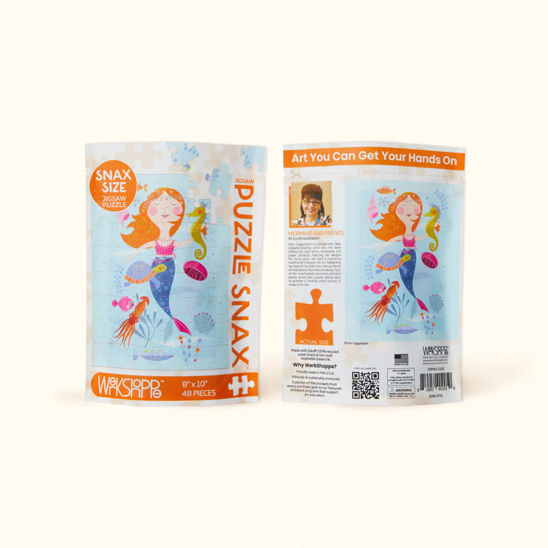 Mermaid and Friends - 48 Piece Jigsaw Puzzle