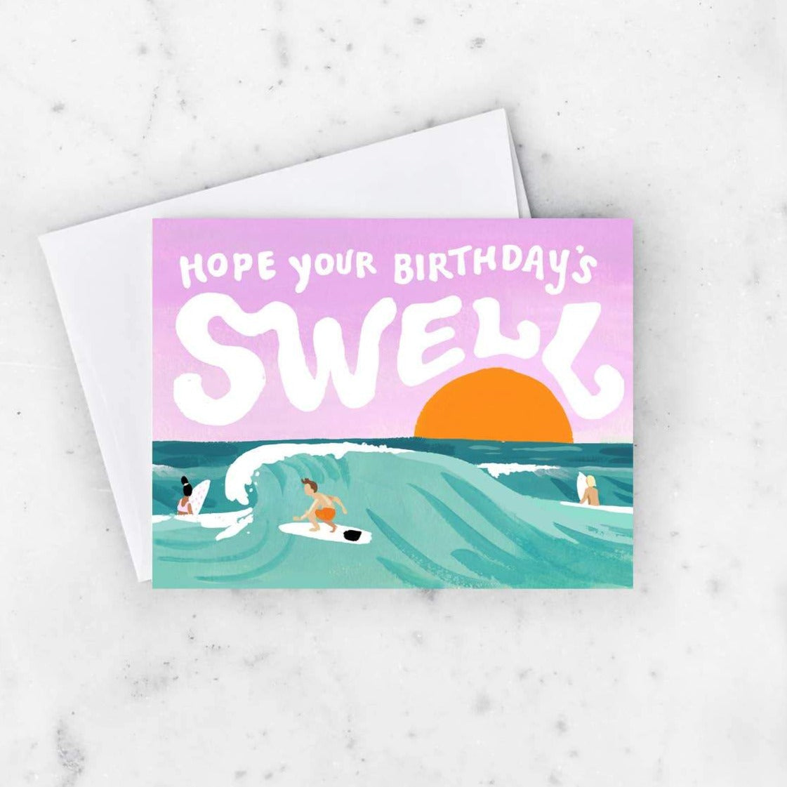 Swell Birthday Greeting Card