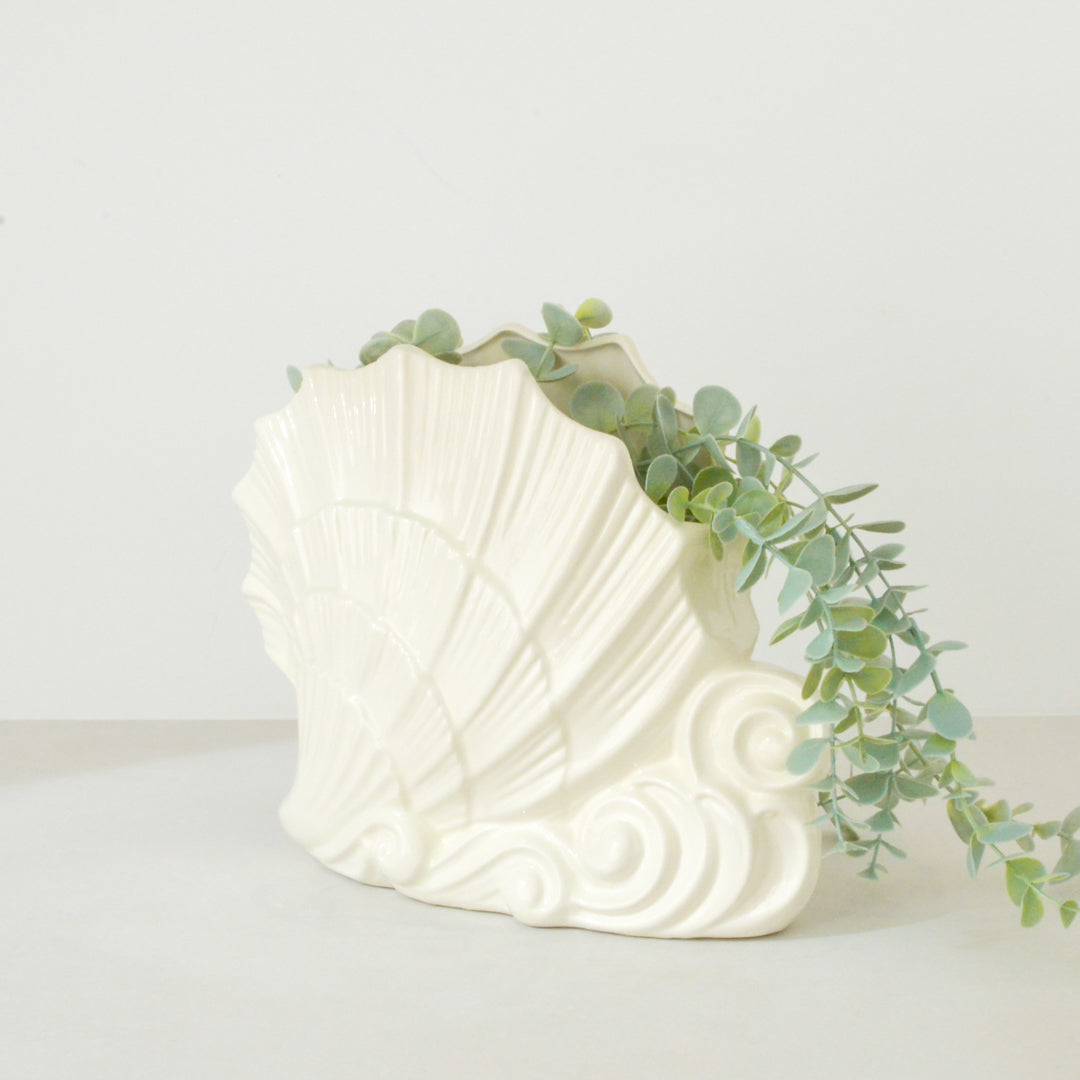 Art Deco Style Shell Vase