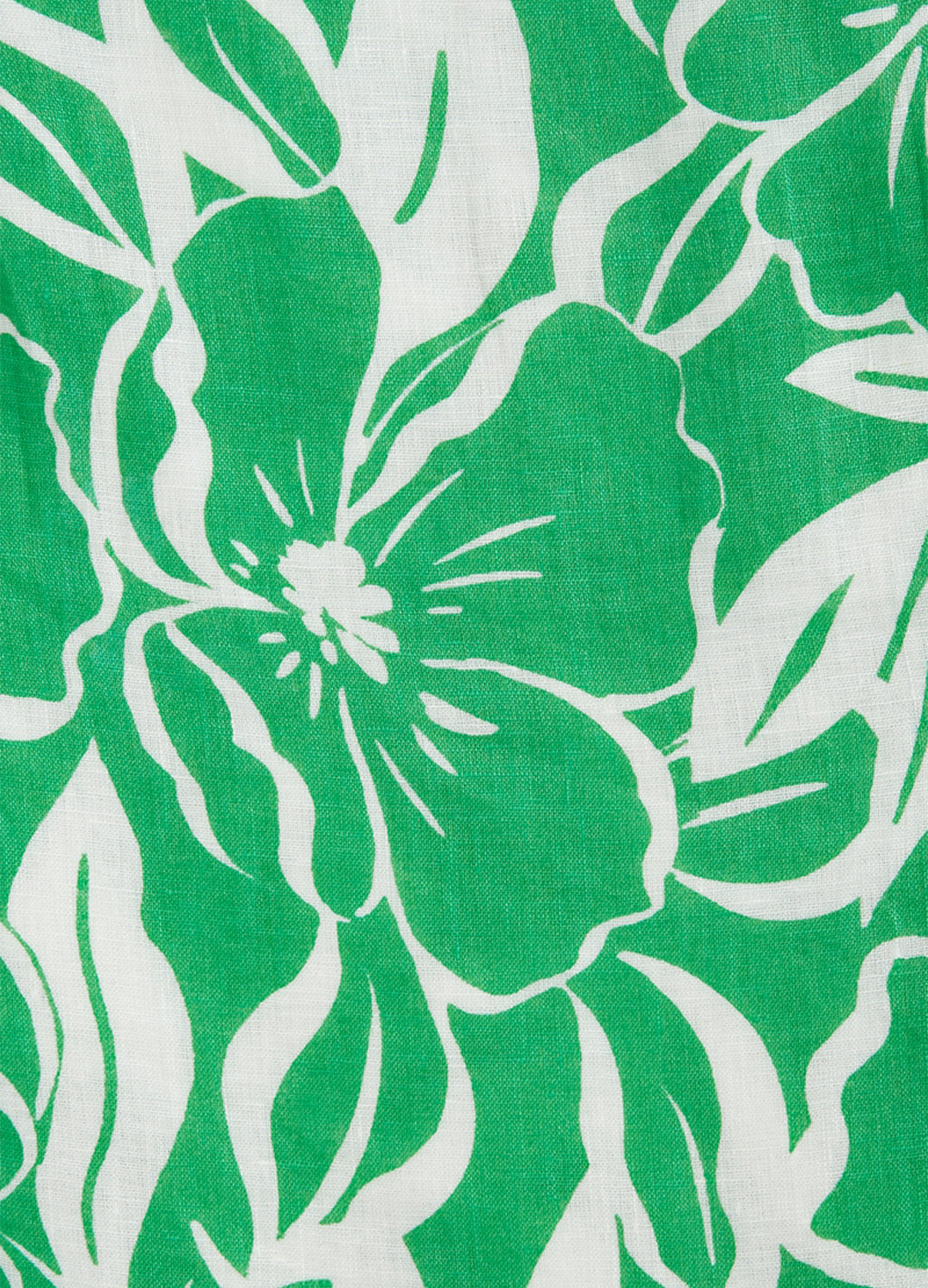 Faithfull the Brand Dalaila Tie Top in El Marsa Floral Print Green at Inner Beach Co, Toronto, Canada