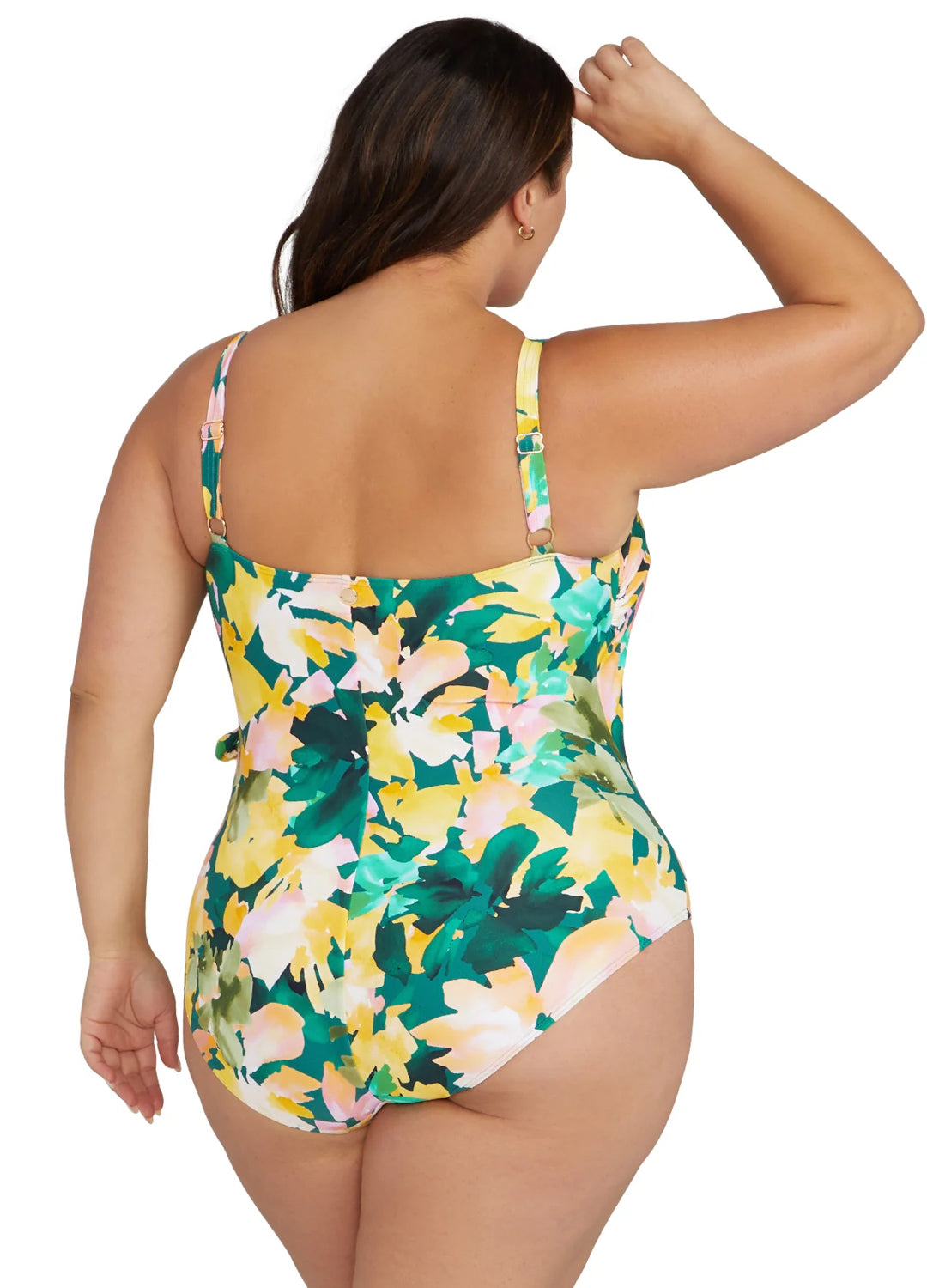 Artesands Australia Hayes D / DD Cup Underwire One Piece Swimsuit in Les Nabis floral pattern at Inner Beach Co, Toronto, Ontario, Canada