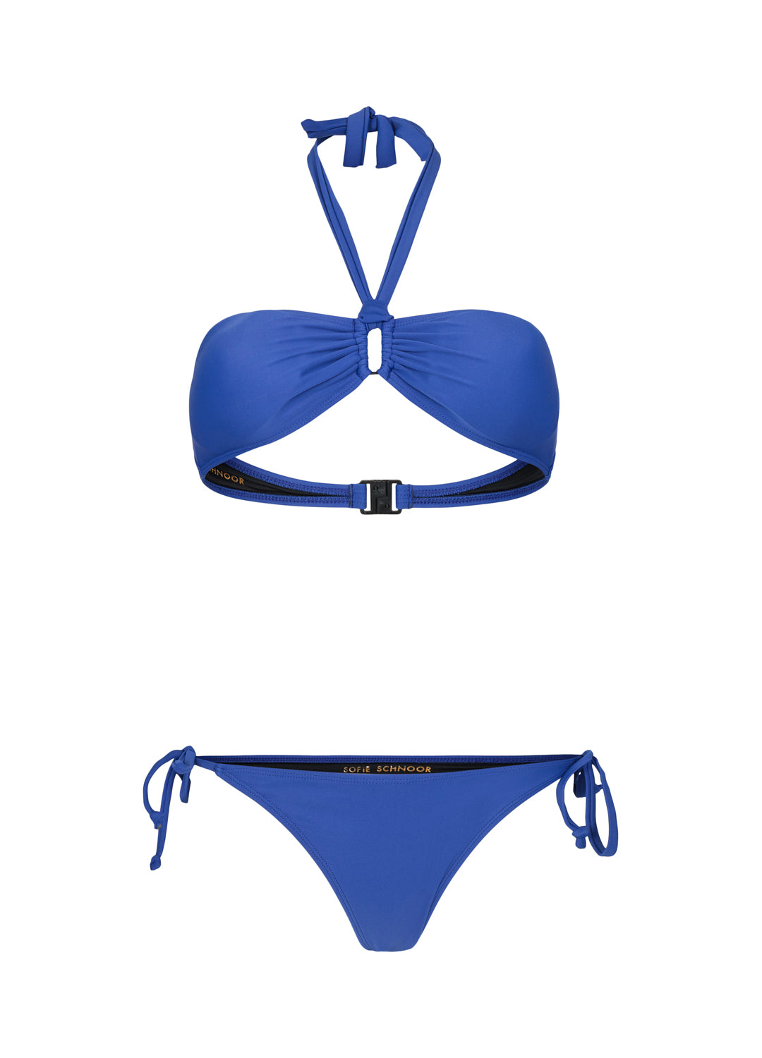 Halter Bikini Swimsuit - Cobalt Blue