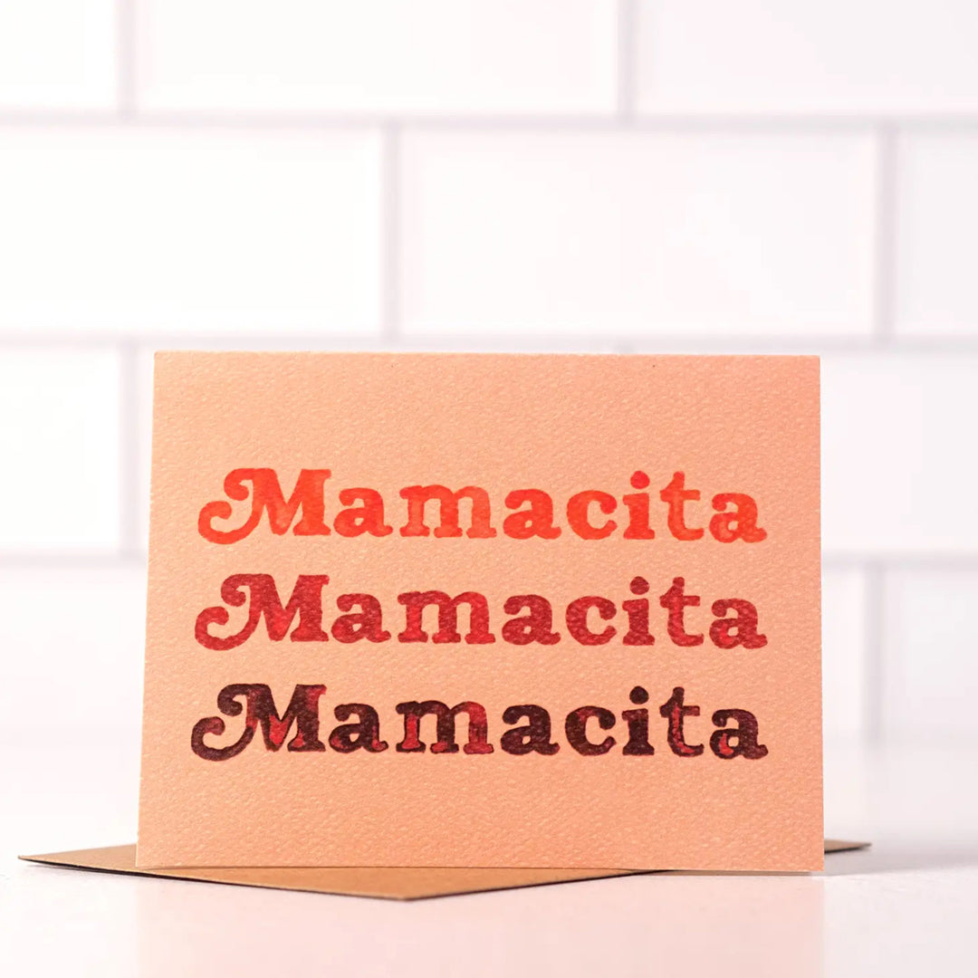 Daydream Prints 'Mamacita' Mother's Day Greeting Card with kraft envelope at Inner Beach Co, Toronto, Ontario, Canada