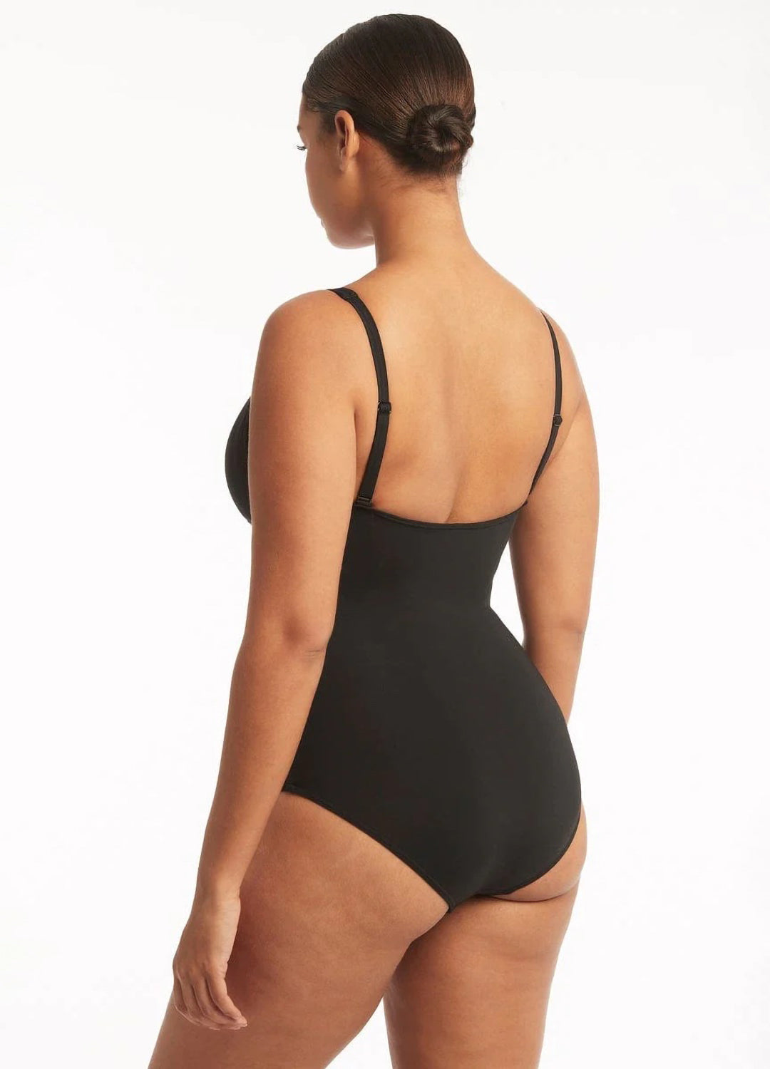 Sea Level Honeycomb Cross Front Multifit Top Black - Available