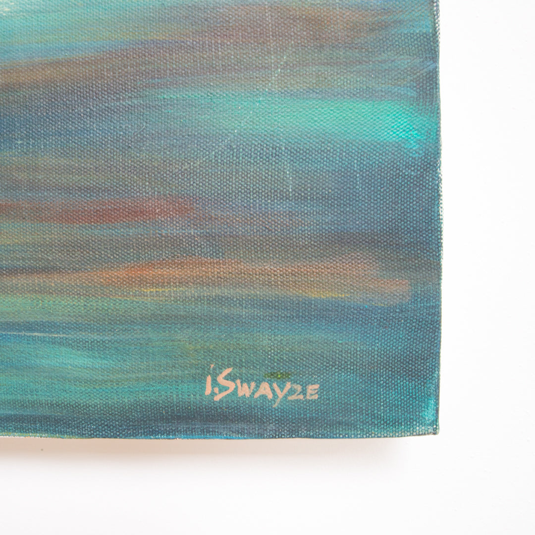 Ocean Sunset Painting by I. Swayze