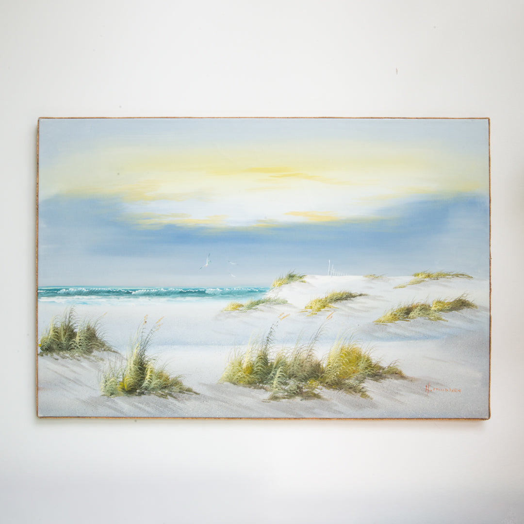 Dunes Seaside Painting by H. Mondrian