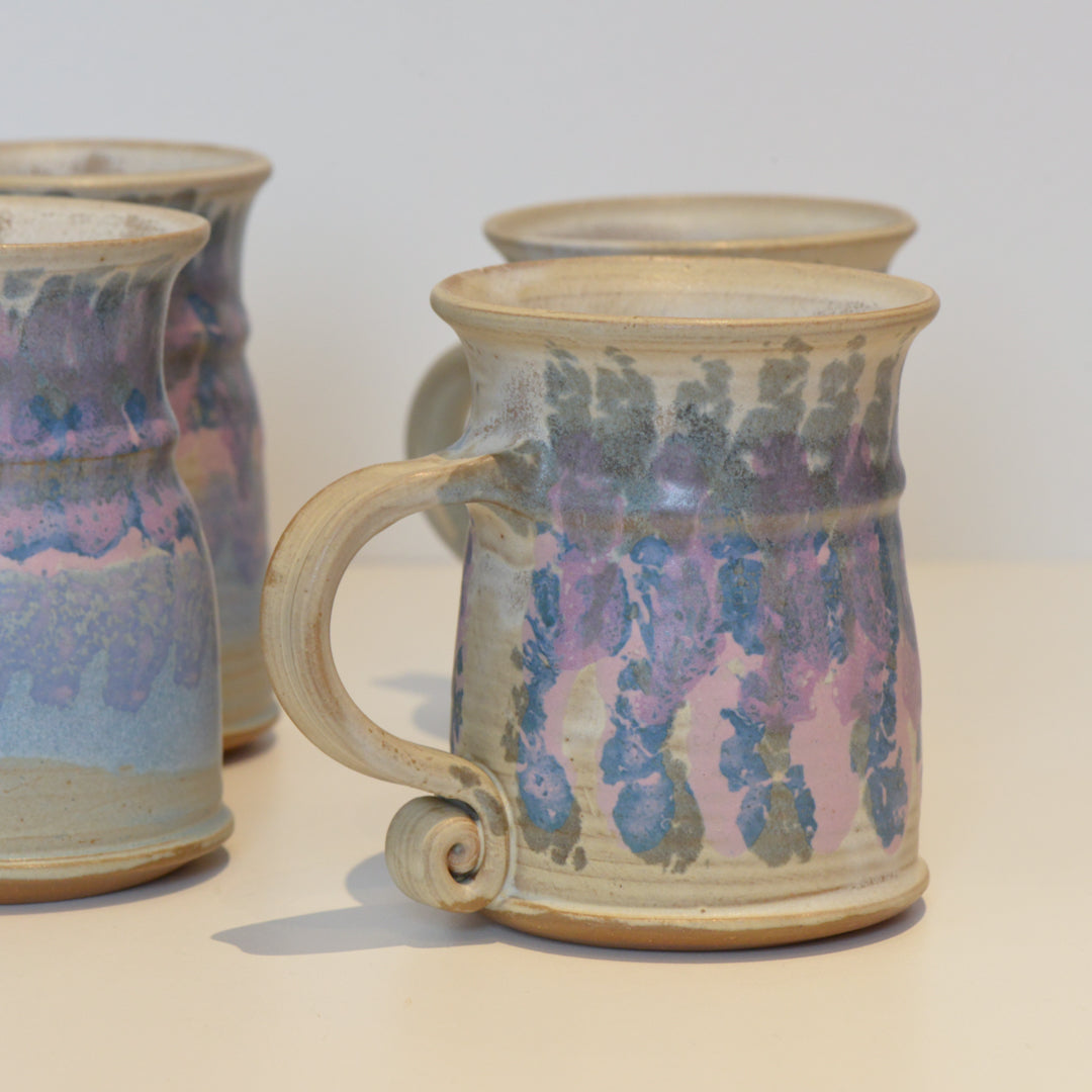 Studio Pottery Mugs - Set of 8