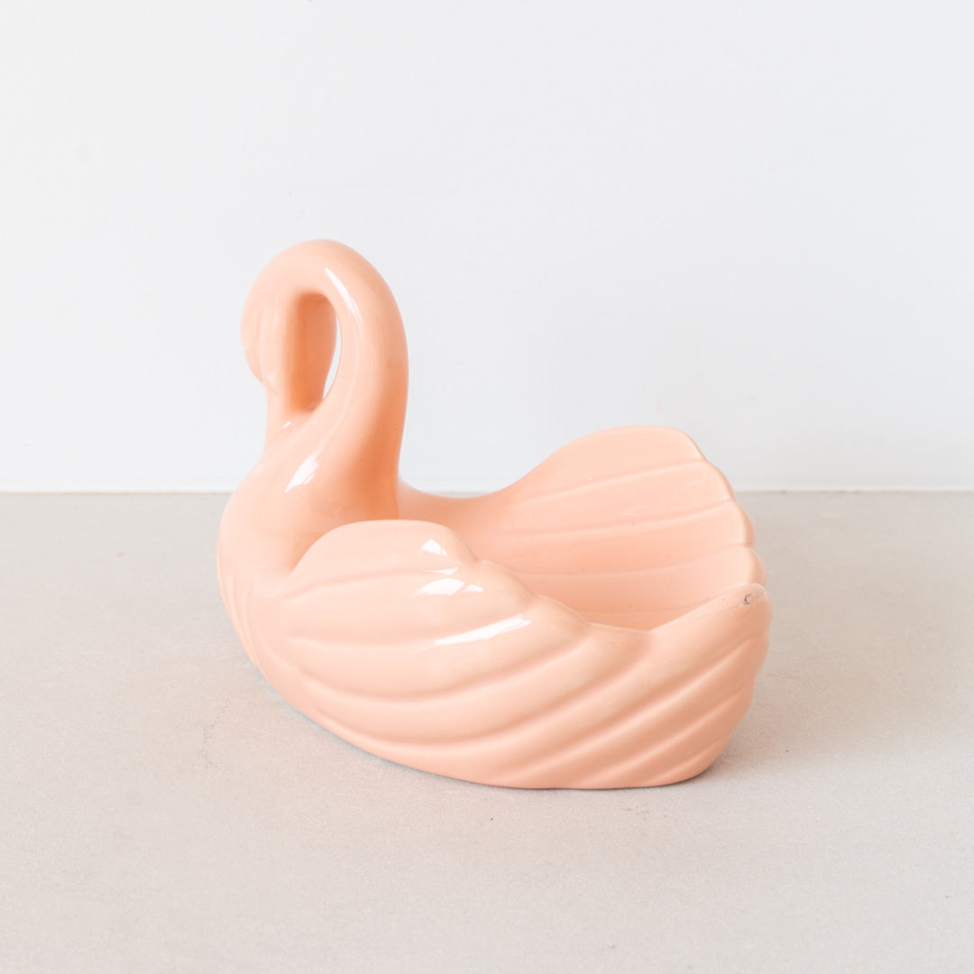 Soft Pink Swan Dish