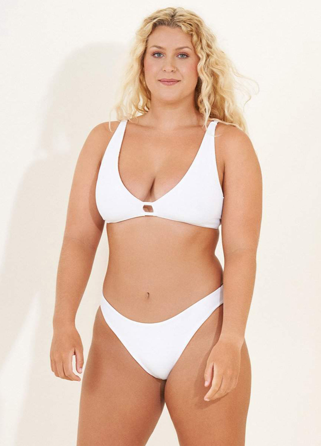 Sublimity Classic Bikini Bottom - Simply White